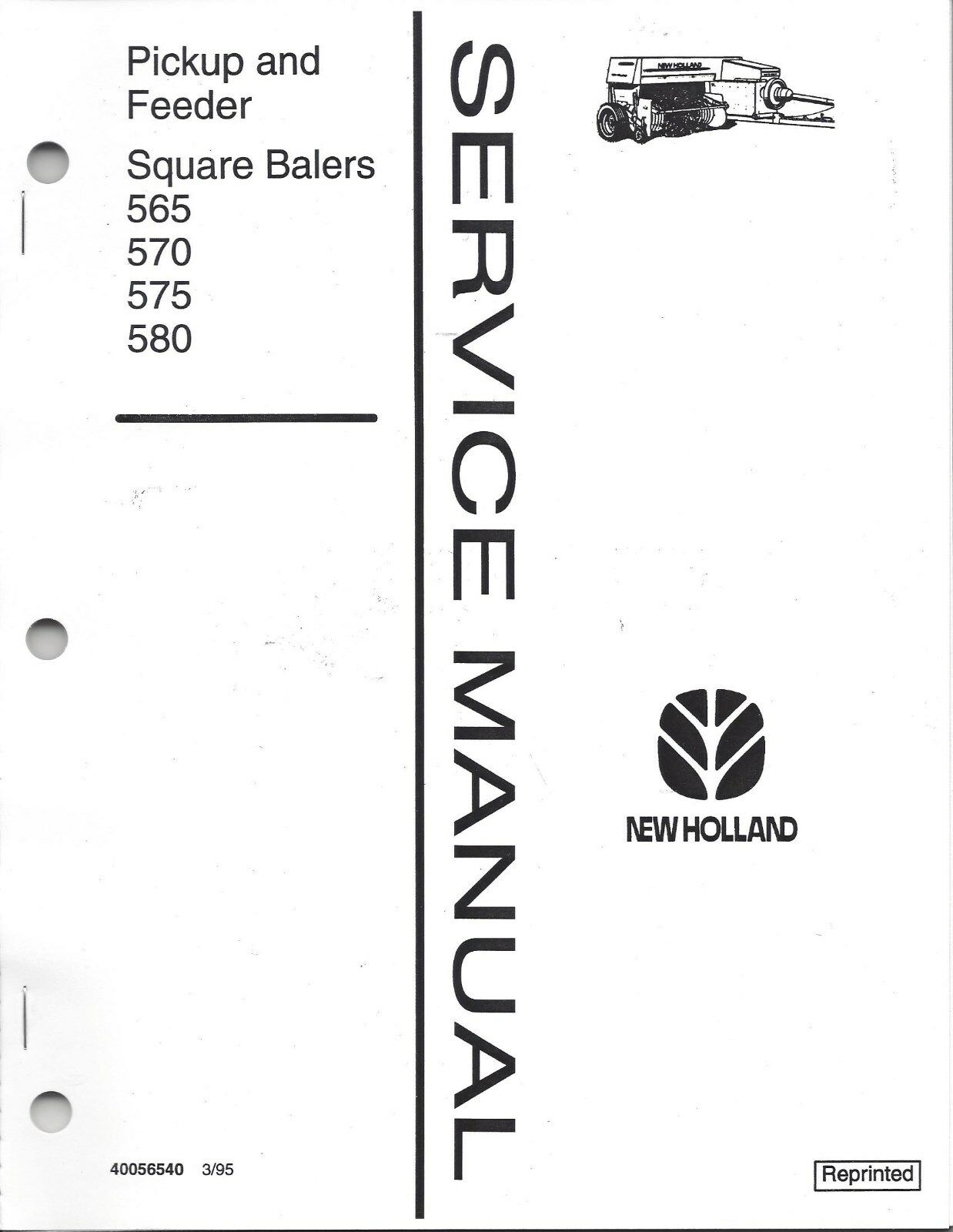 New Holland Square Baler Knotter Manual